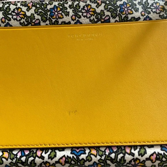 Tory Burch Tassel Print Leather Crossbody Bag